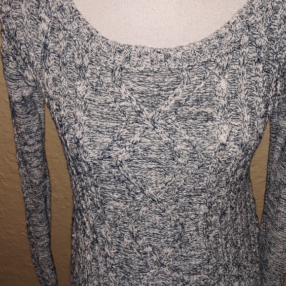 Love by design navy white sweater Small - Picture 2 of 5